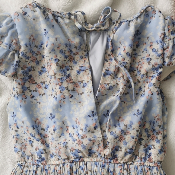 Maison Jules Floral Midi Skirt Size XS - Picture 2 of 4